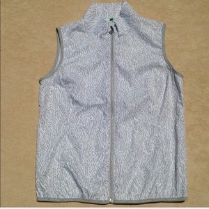 Daily Sports Golf Printed Zippered Wind Vest